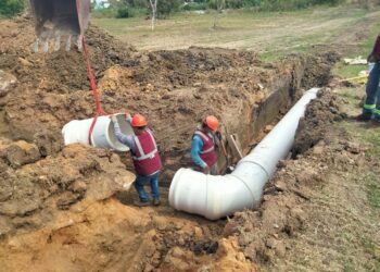Avanzan obras de infraestructura para abastecimiento de agua potable en el sector sur de Altamira