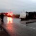 Mueren cuatro personas al chocar con pipa cargada con combustible