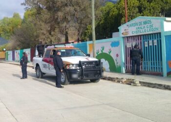 Guardia Estatal vigila planteles educativos en periodo vacacional