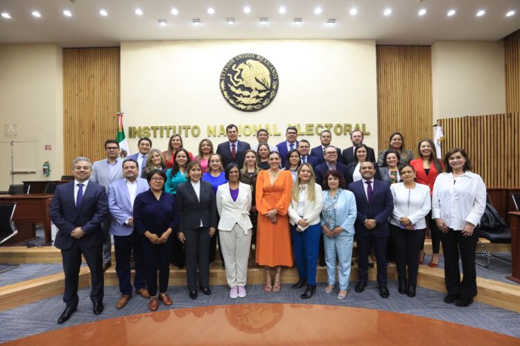 INE y OPL sostienen Primera Reunión de Coordinación del Sistema Nacional Electoral 2023-2024