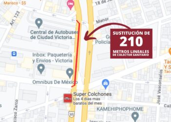 Inicia Gobierno Municipal trabajos de rehabilitación de colector sanitario