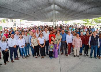 Llevó Alcalde beneficios del Gobierno de Reynosa a Módulo 2000 Rancho Grande