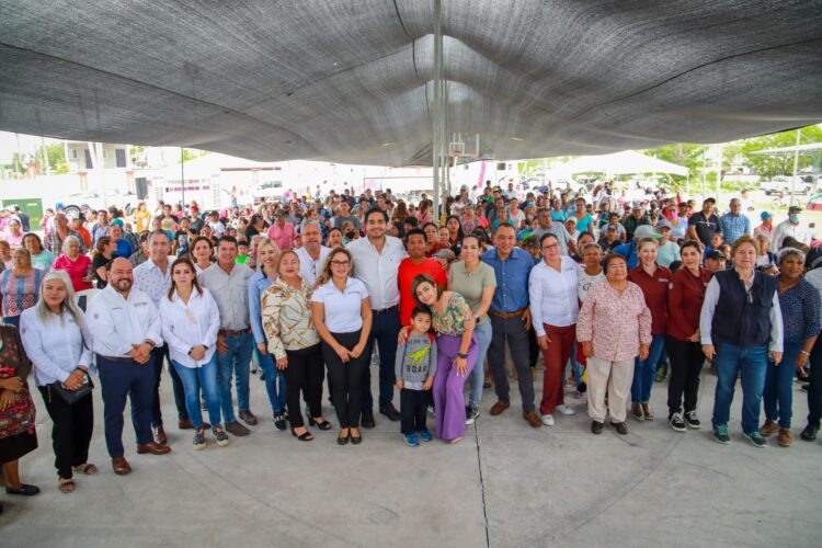 Llevó Alcalde beneficios del Gobierno de Reynosa a Módulo 2000 Rancho Grande