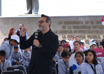 Vive INE una fiesta democrática con las y los integrantes del Parlamento de las Niñas y los Niños de México