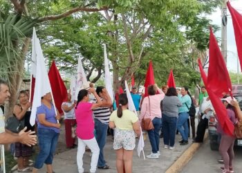 En Victoria: Colonos protestas por altos cobros en el servicio del agua