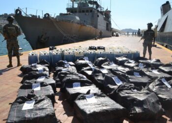 Aseguran mas de una tonelada de coca en costas de Acapulco