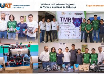 Obtiene la UAT primeros lugares del Torneo Mexicano de Robótica 2023