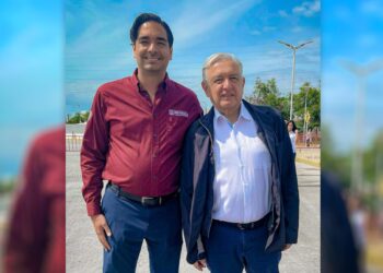 Recibió Alcalde Carlos Peña Ortiz al Presidente Andrés Manuel López Obrador
