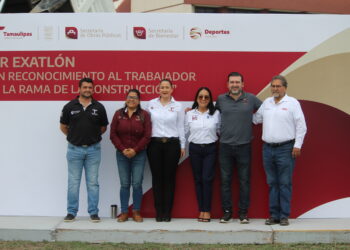Realiza INDE Tamaulipas 1er. Exatlón en reconocimiento al trabajador de la construcción