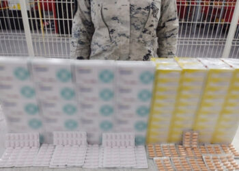 Aseguran más de 11 mil pastillas propiedad del sector salud