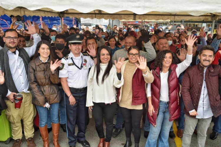 Salen a CDMX aspirantes a guardias de seguridad del sur de Tamaulipas; hay más mujeres