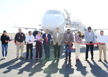 Inauguran ruta aérea   Victoria – Ciudad de México
