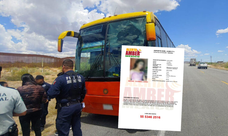 Localiza a menor con reporte de alerta AMBER