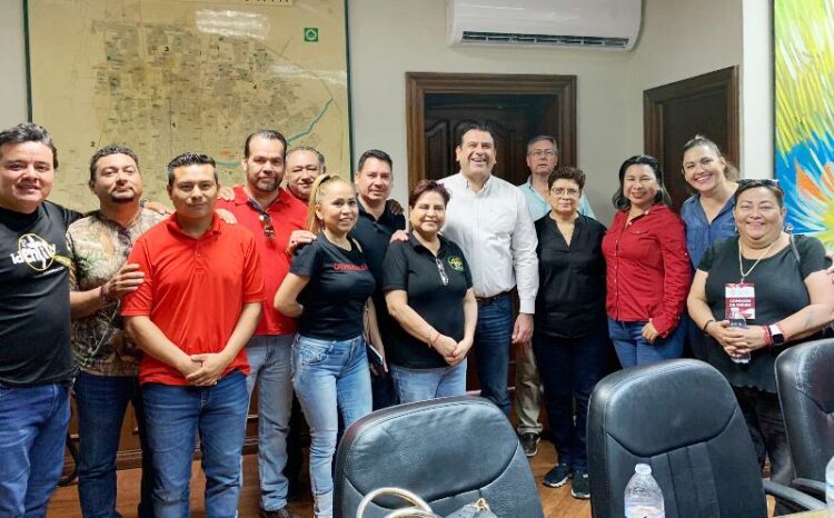 “Voluntad de Alcalde Gattás cumplir con sindicato en beneficio de trabajadores”: Hugo Reséndez