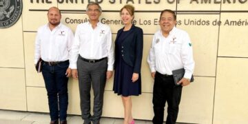 El gobernador y la cónsul de Matamoros trabajan para evitar caos migratorio