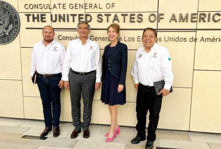 El gobernador y la cónsul de Matamoros trabajan para evitar caos migratorio