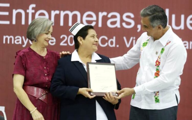 Crea gobernador Américo Villarreal Subsecretaría de Enfermería en Tamaulipas