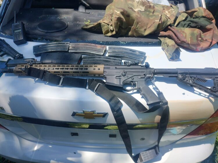 Guardia Estatal detiene a civiles agresores y realiza aseguramiento en Reynosa