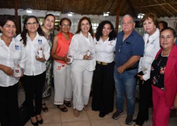 Secretaria del Trabajo Olga Sosa, sostiene diálogo productivo con empresarios de El Mante