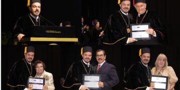Preside rector de la UAT homenaje al personal académico