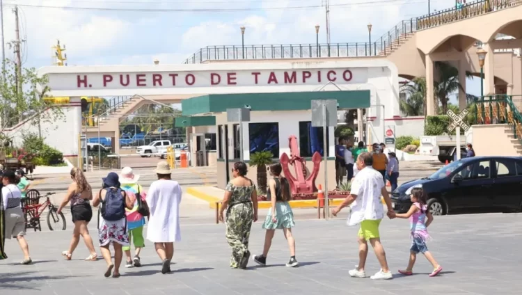 A Tampico llega turismo de estados no habituales