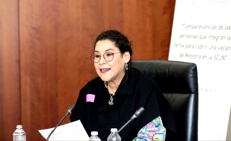 Lenia Batres nueva ministra de la Suprema Corte  de Justicia de la Nación.