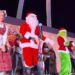 Encienden el “Dino Navideño” en el Tamux, en medio de villancicos, bailes y Santa Claus