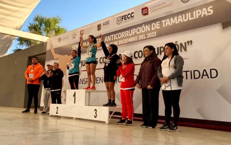 Participa Contraloría Gubernamental en la carrera 5k contra la corrupción