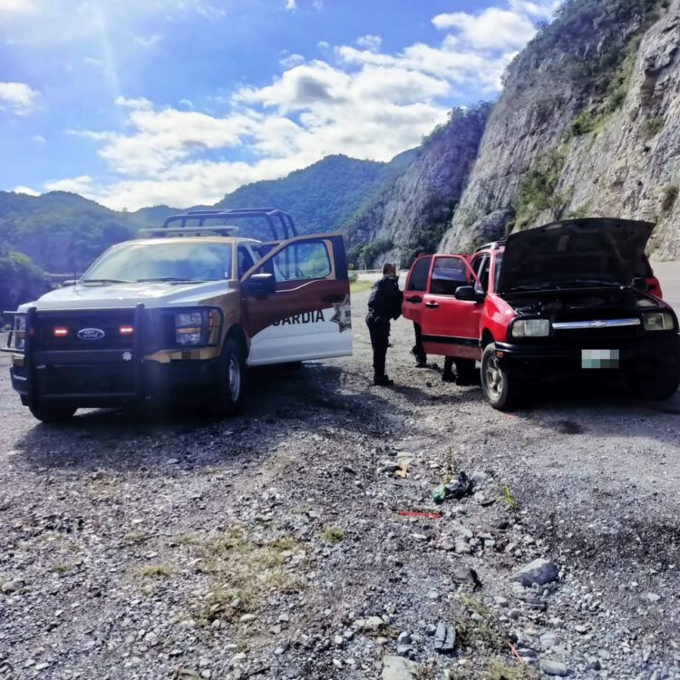 Guardia Estatal apoya con traslado a hospital