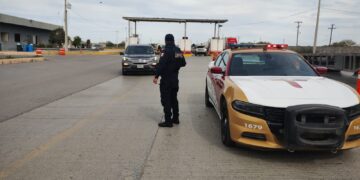 Guardia Estatal aplica operativo Héroes Paisanos en frontera de Nuevo Laredo