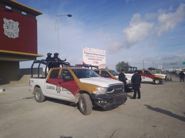 Guardia Estatal brinda seguridad a Caravana Migrante