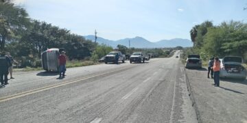 Alerta: Circulación cerrada en el carril de sur a norte a la altura del municipio de Jaumave