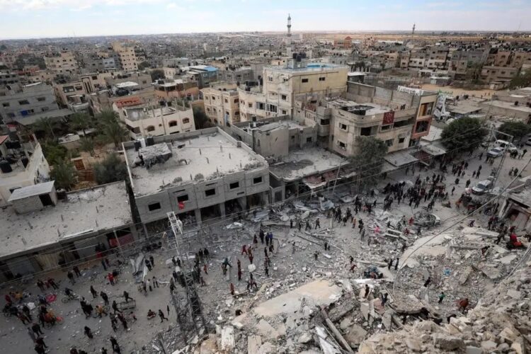 Muertos en la Franja de Gaza superan los 30 mil 900 en cinco meses de guerra