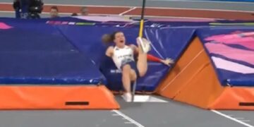 Deportista sufre espeluznante lesión en Mundial de Atletismo