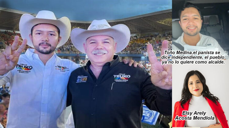 César “Truko” Verástegui le entra a patrocinar la campaña de Toño Medina, el Dr. está perdido.