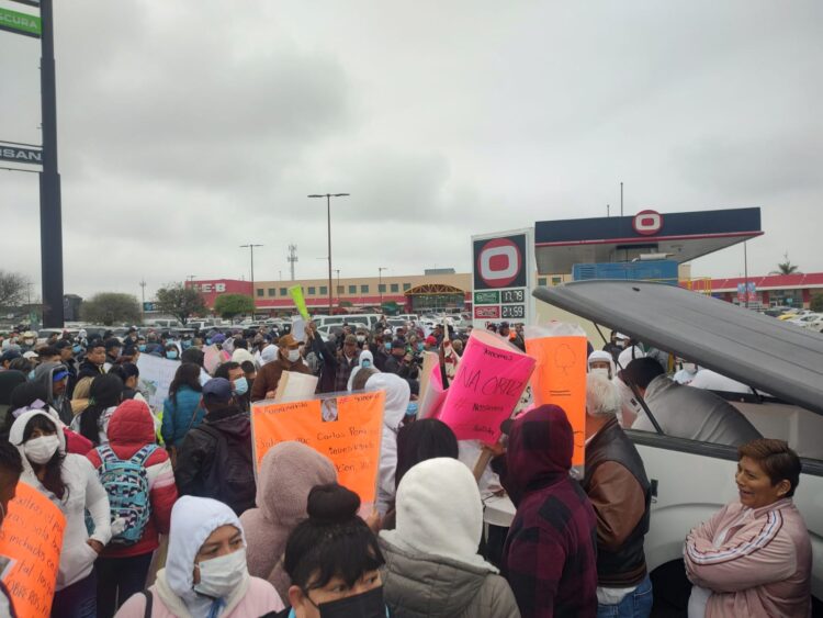 Realizan ciudadanos mega manifestación contra alcalde de Reynosa