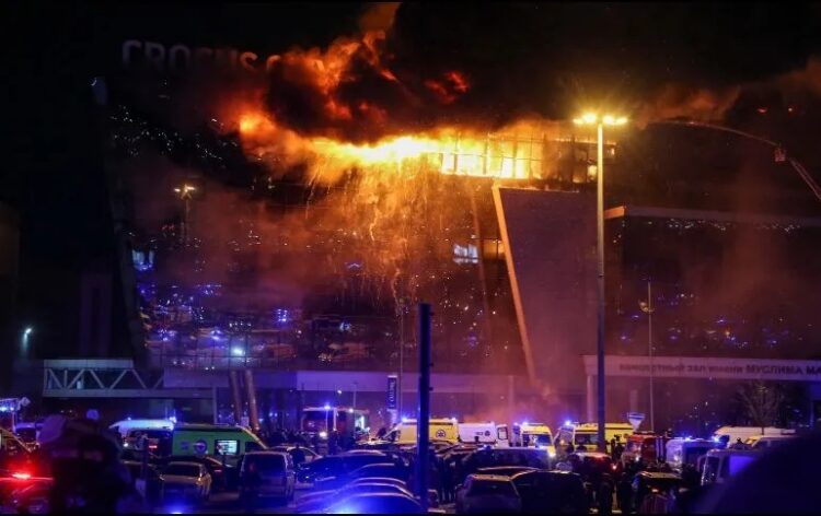 Estado Islámico publica imagen de los 4 presuntos responsables del ataque en Moscú