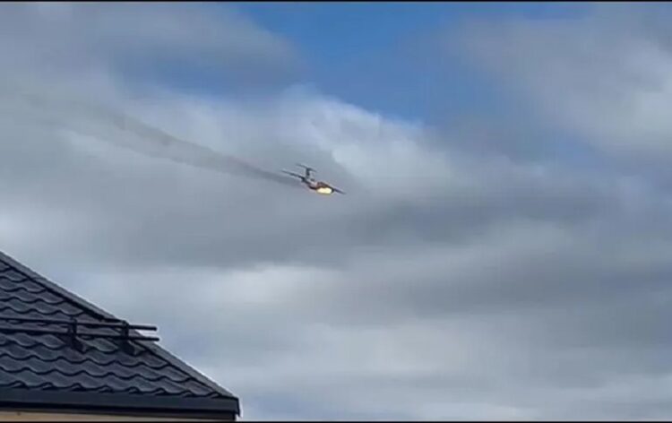 Rusia: Se estrella avión militar con 15 personas a bordo