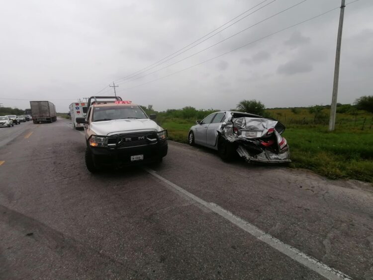 Choque en Libramiento San Fernando