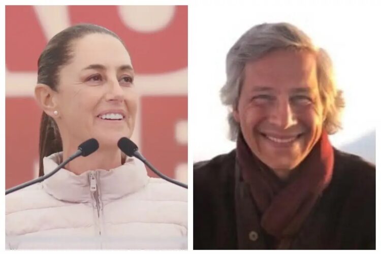 Sheinbaum y Claudio X. González chocan en redes sociales