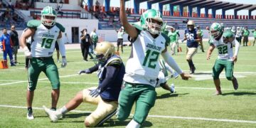 Continúa con éxito futbol americano de la UAT categoría intermedia