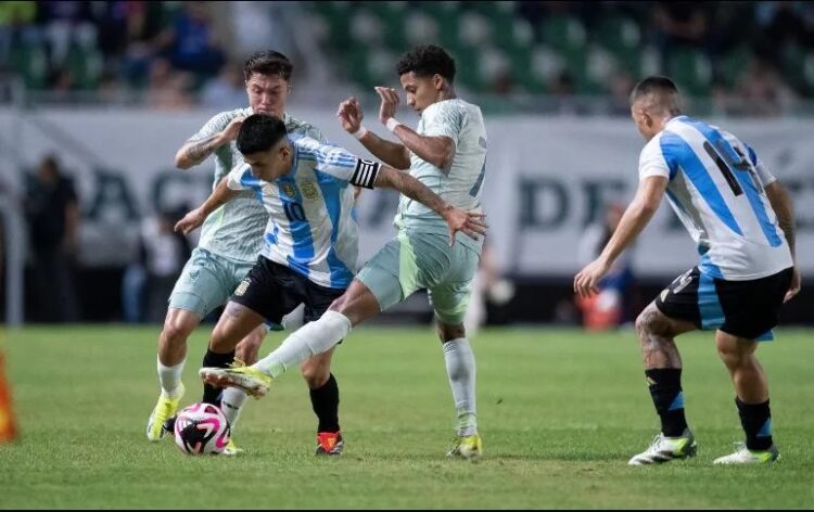 México cae ante Argentina en amistoso Sub-23