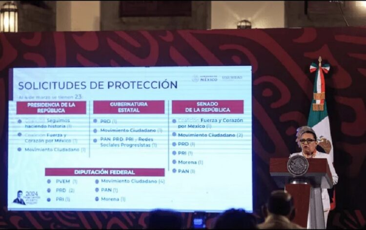 Más de 20 candidatos han pedido protección al Gobierno previo a elecciones de 2024