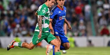 Cruz Azul es goleado por Santos Laguna