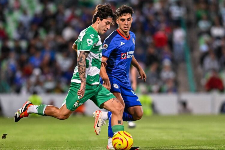 Cruz Azul es goleado por Santos Laguna