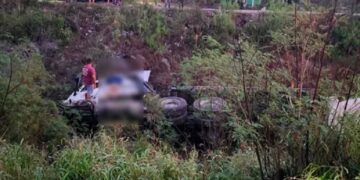 Volcadura de Tráiler en carretera Matamoros-Reynosa, deja un lesionado