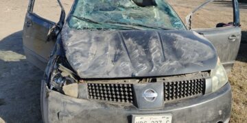 Familia resulta lesionada en volcadura en Carretera Victoria-Zaragoza