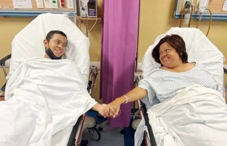 Hermana le dona riñon a su hermano, transplante se llevó con éxito.