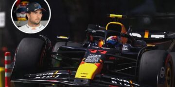 ‘Checo’ Pérez llega en octavo lugar en el Gran Premio de España