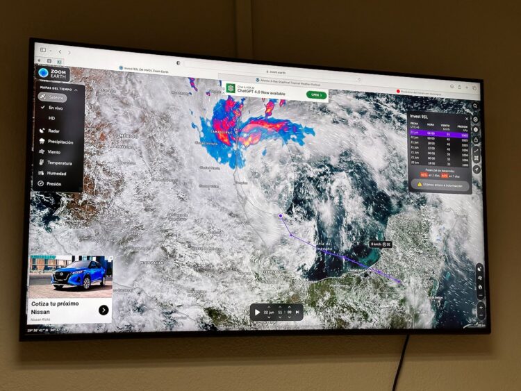 COMAPA Victoria toma medidas preventivas ante el ingreso de disturbio tropical